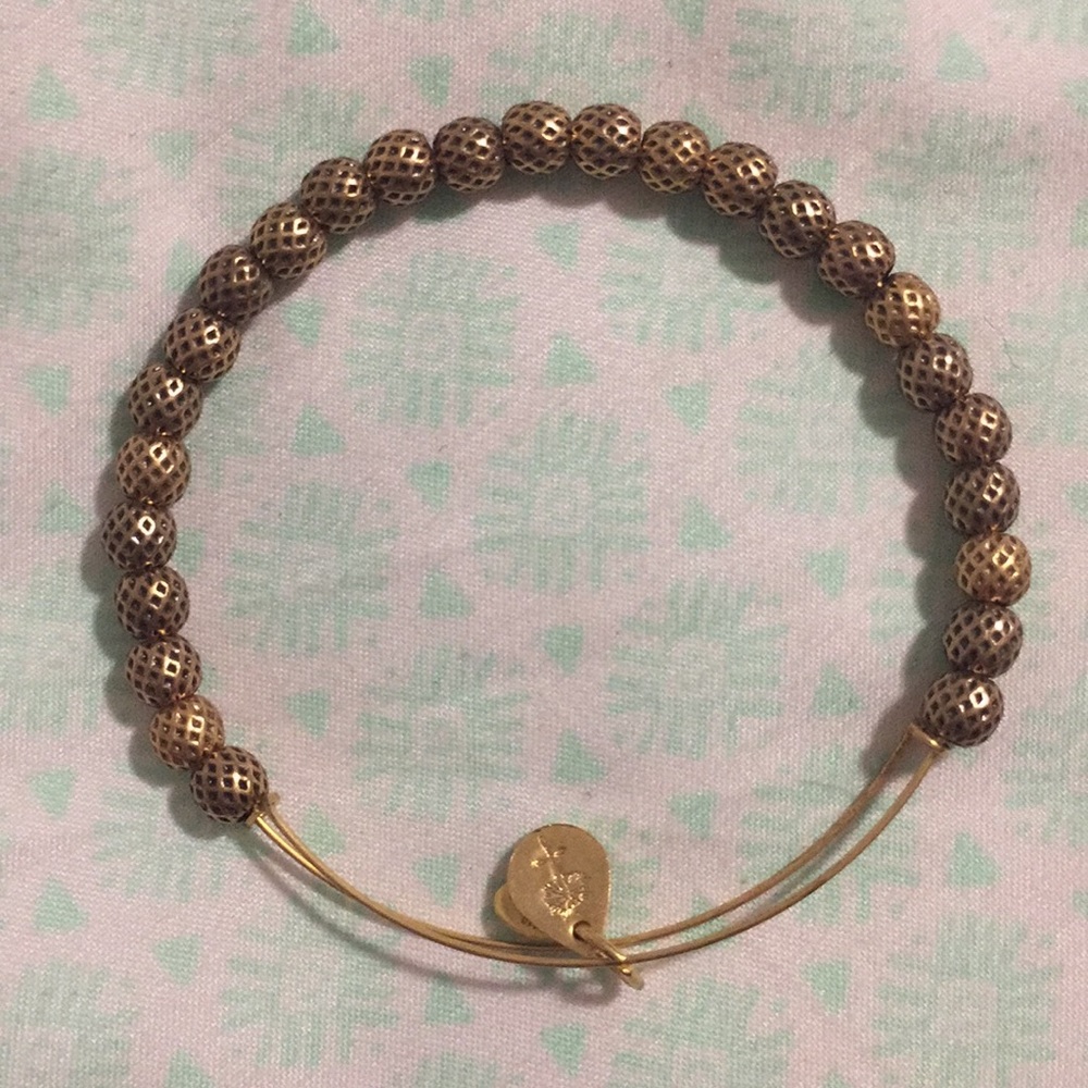 Alex and Ani beaded bangle